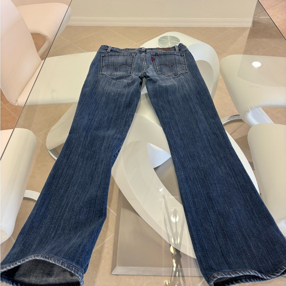 SWANK Dark Blue Bootcut Jeans - Picture 2 of 8